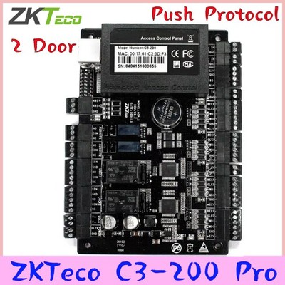 ZKTeco C3-200 Pro 2 Doors Board Access Control System IP-based Push Protocol
