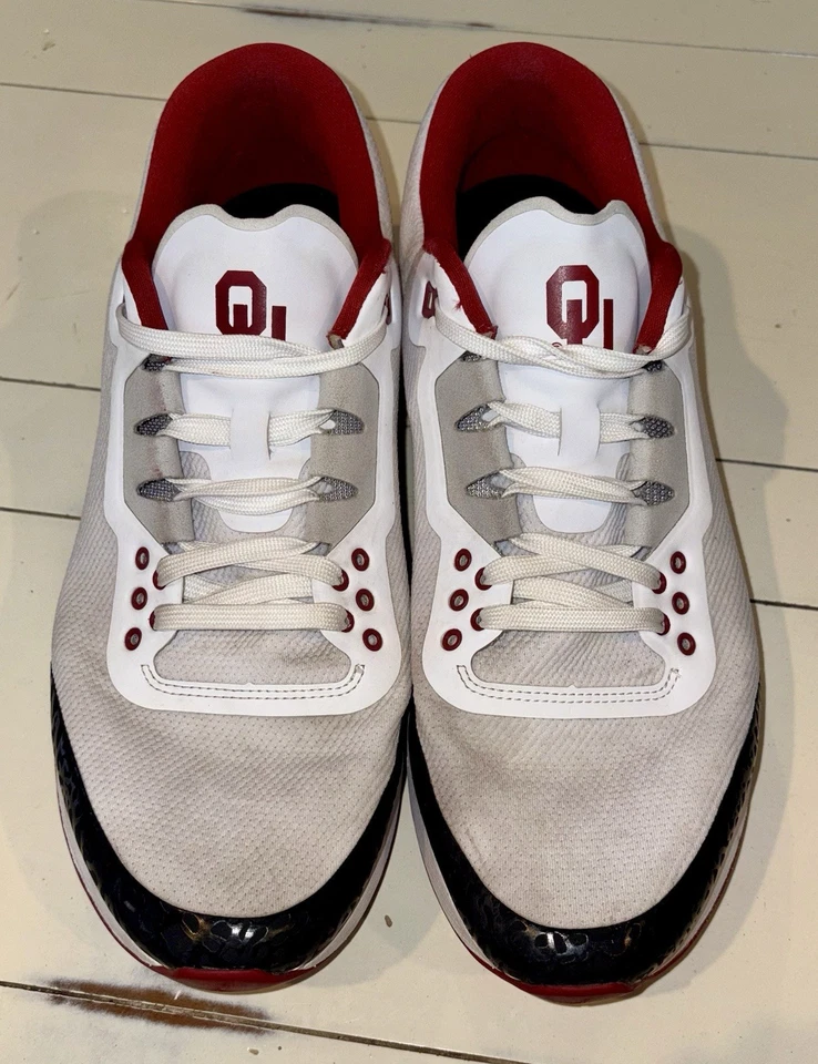 Nike Jordan Zoom Tenacity 88 Oklahoma Sooners PE Player Issue Edition Size 11.5 - Image 2 of 4
