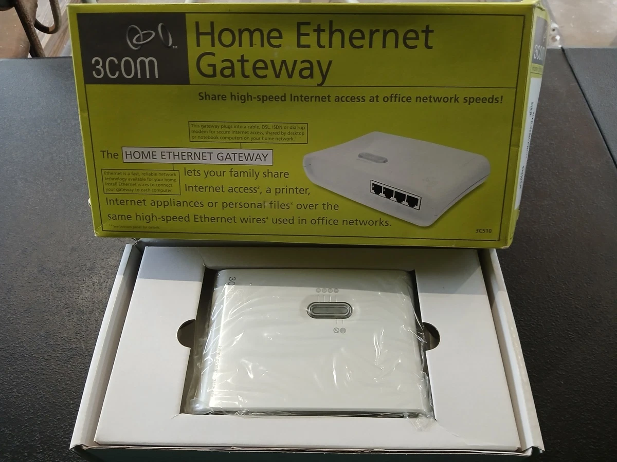 3Com Gigabit Ethernet (1000-Mbit/s) Unmanaged Enterprise Network
