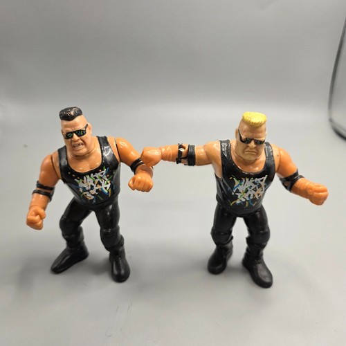 Vintage 1991 WWF Hasbro The Nasty Boys Brian Knobb...