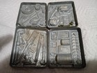4 Vintage 1965 Mattel  SOLDIER WEAPONS MOLDS Thingmaker — photo 2