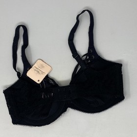 Agent Provocateur Rudy Black Purple Bra 34D NWT