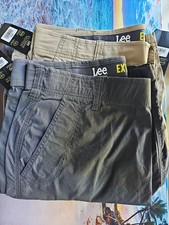 Lee Men's Extreme Motion Crossroads Cargo Shorts-Anthracite or Nomad-Size: 36