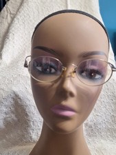 Village by Marcolin Eyeglass Frames Made In Italy Goldtone