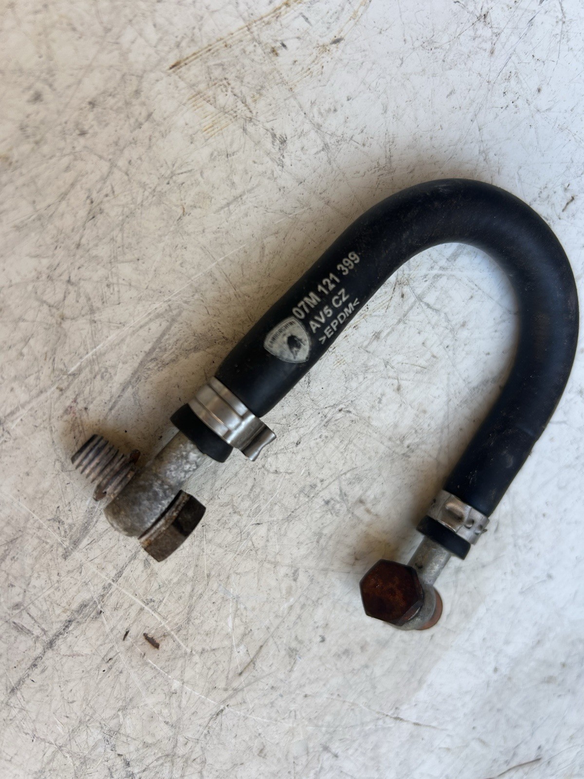 Lamborghini Aventador Vent Hose Vent hose 7M121399