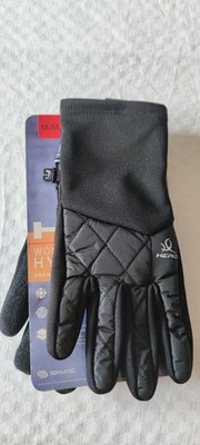 Head Touchscreen Handschuhe schwarz Gr. M