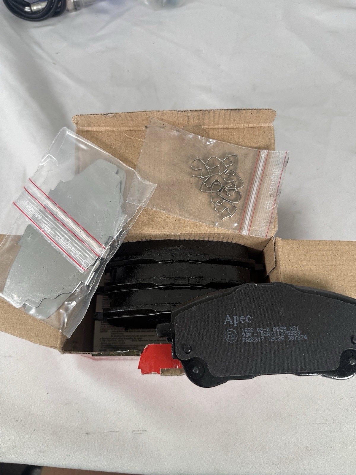 Front FEBI GERMANY 181251 Brake Pad Set, disc brake for SUZUKI,TOYOTA - Image 2