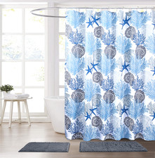 BATPSB092 - SEASHELL BLUE 14PC BATH SET TRINITY PARK