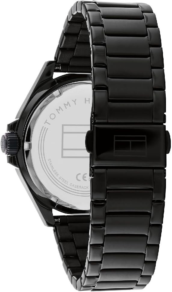 TOMMY HILFIGER Men's Watch 1792014 Black/Silver thumbnail 2