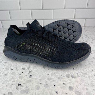 Nike Flyknit Running Shoes Black -491
