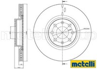 2X Bremsscheibe Metelli 23-0859C 2 Bremsscheiben FüR Fiat FüR Opel