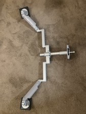HUMANSCALE M/FLEX M8.1 DUAL MONITOR ARM 8"/DYNAMIC LINKS 12" POST 100X100MM VESA