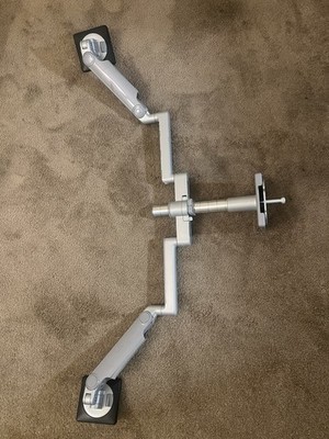 HUMANSCALE M/FLEX M8.1 DUAL MONITOR ARM 8''/DYNAMIC LINKS 12'' POST 100X100MM VESA