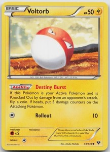 Voltorb 44/146 XY Base Set Common Pokemon TCG