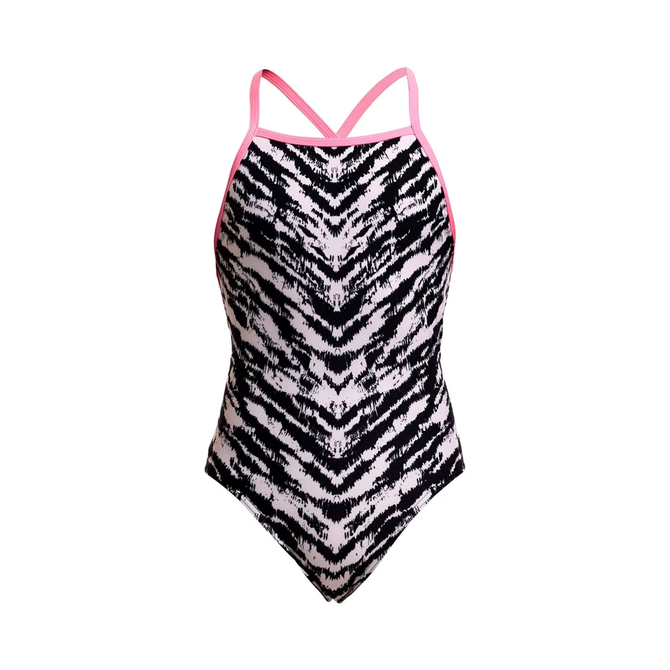 Funkita Mädchen Badeanzug Strapped In One Piece FKS034G - Bild 1 von 1