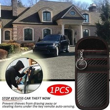 Car Key Signal Blocker Case Faraday Cage Fob Pouch Keyless RFID Blocking