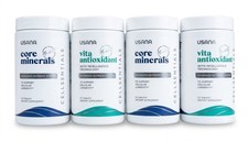 Latest upgraded USANA Cellsentials Vita Antioxidant Core Minerals 02/28 2 Sets