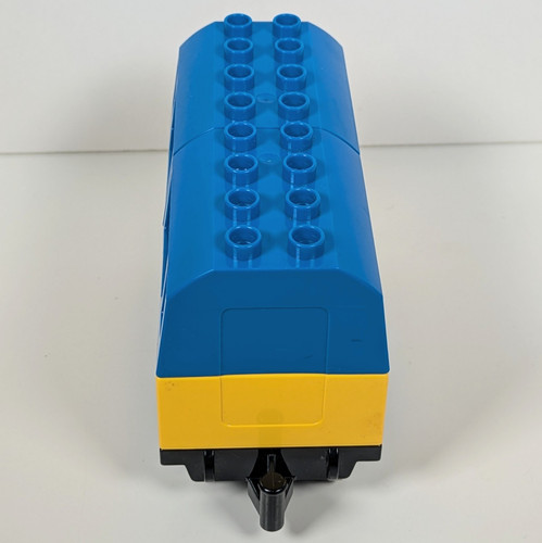 Lego Duplo Train Carriage From Set 5608, Blue And Yellow 83578 - Picture 6 of 6