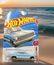 Hot Wheels 63 Chevy II Blue #193 2026🔥🔥💪💪🇺🇸🇺🇸