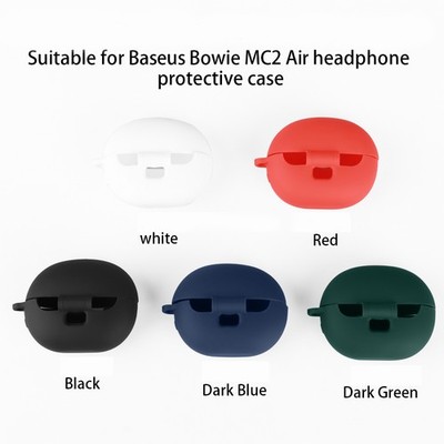 Silicone Case For Baseus Bowie MC2 Air Wireless Earbuds Cover Protective Sleeve