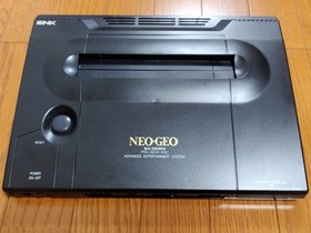 SNK Neo Geo AES Console with Fighting Stick NEO 2 Games Memory Card Japan Used