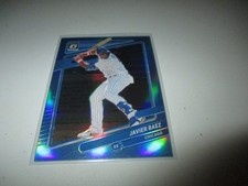 Javier Baez 2021 Panini Donruss Optic Carolina Blue Prizm #147 7/50