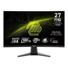 MSI MAG 27C6F 27″ Curved Gaming Monitor 180Hz 0.5ms Rapid VA HDR Ready