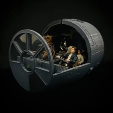 Custom Millennium Falcon Cockpit Diorama #2 for 3.75 Inch (1:18) Figure