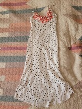 Rixo strap polka dot dress Size XS