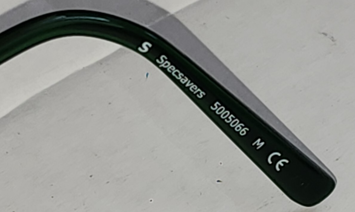 Specsavers Colour Union 07 Dark Green Translucent Frame For Glasses 51 ...