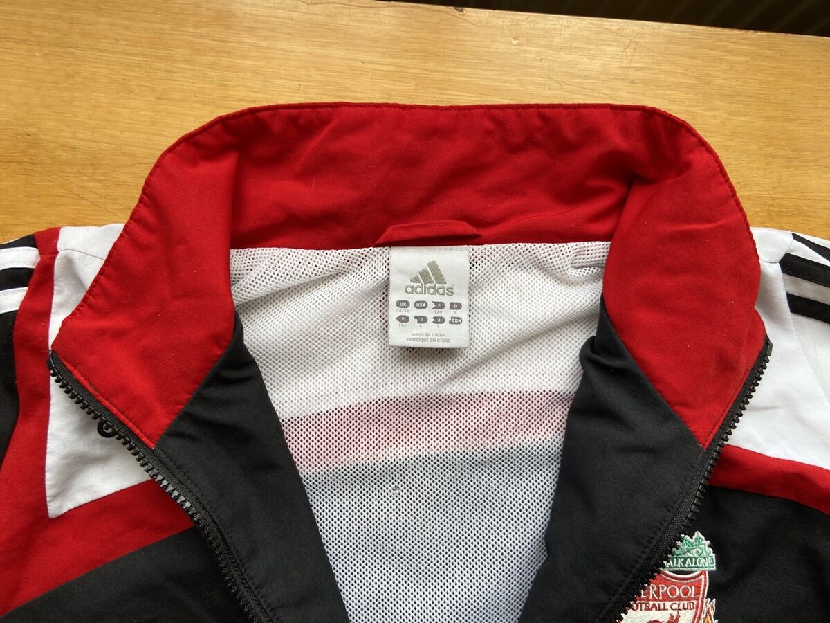 LIVERPOOL 2006 2008 FOOTBAL SOCCER TRACK JACKET ADIDAS LIVERPOOL 2006 2008 FOOTBAL SOCCER TRACK JACKET ADIDAS