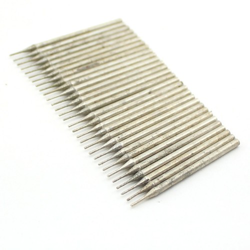 30 piezas brocas de núcleo de diamante de 0,6 mm sierra de orificio recubiertas herramientas lapidarias para piedras preciosas - Imagen 6 de 14