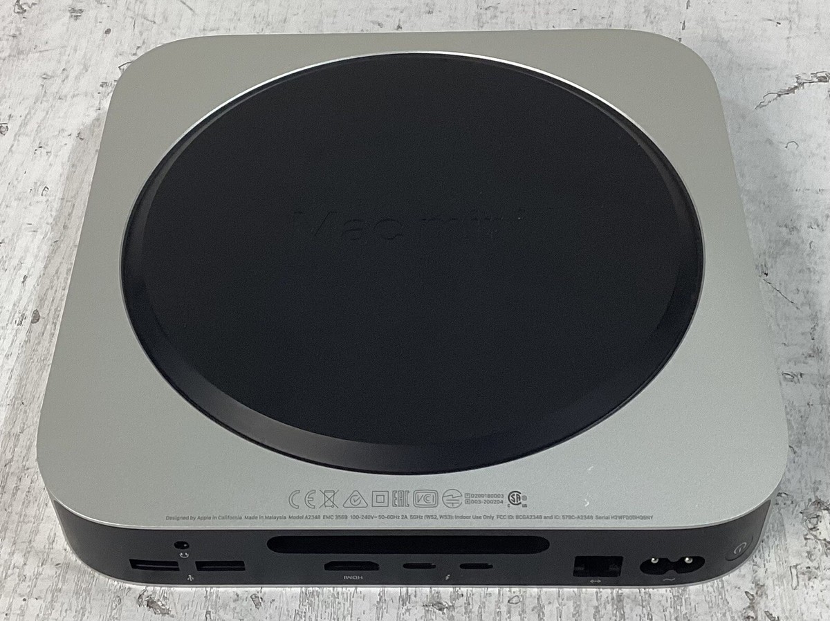 2020 Apple Mac Mini A2348 Apple M1 3.2 GHz 16GB RAM 1TB SSD
