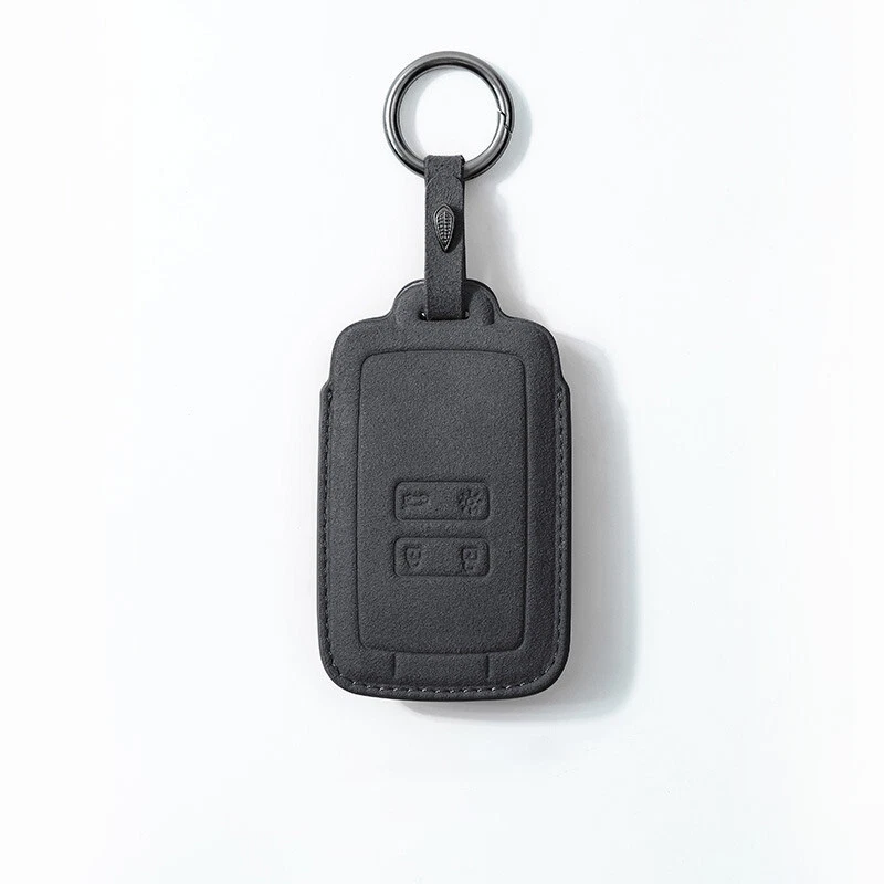 For Renault Kadjar Megane Koleos Leather Remote Smart Key Cover Fob Case Holder - Image 4 of 4