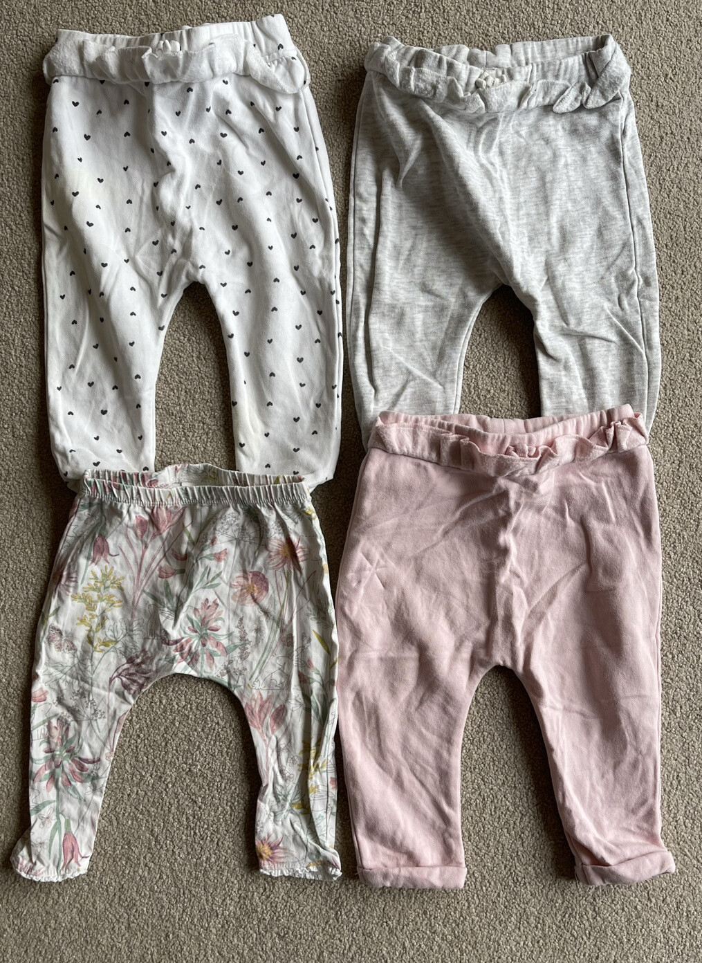 Next John Lewis Baby Girls Vests, Tops And Leggings Bundle 69 Months