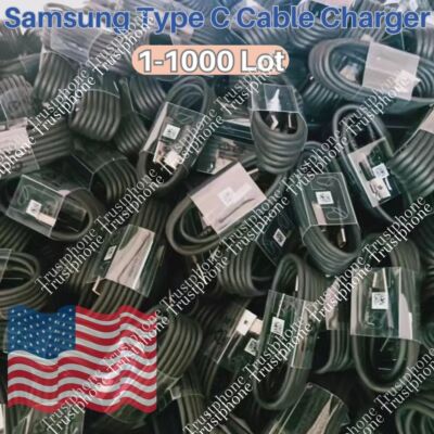 LOT USB C Type C Fast Data Charging Cable For Samsung iPhone 15 Tablets Android