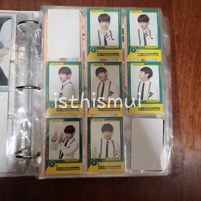 BTS 3rd Muster V Taehyung Player Card Rare Photocard Full Complete Set