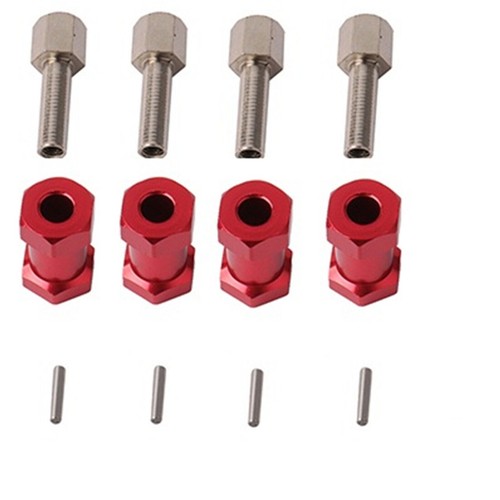 Metal 12mm Wheel Hex Hub Extension Adapter for AXIAL SCX10 D90 1/10 RC Crawler - Picture 3 of 9