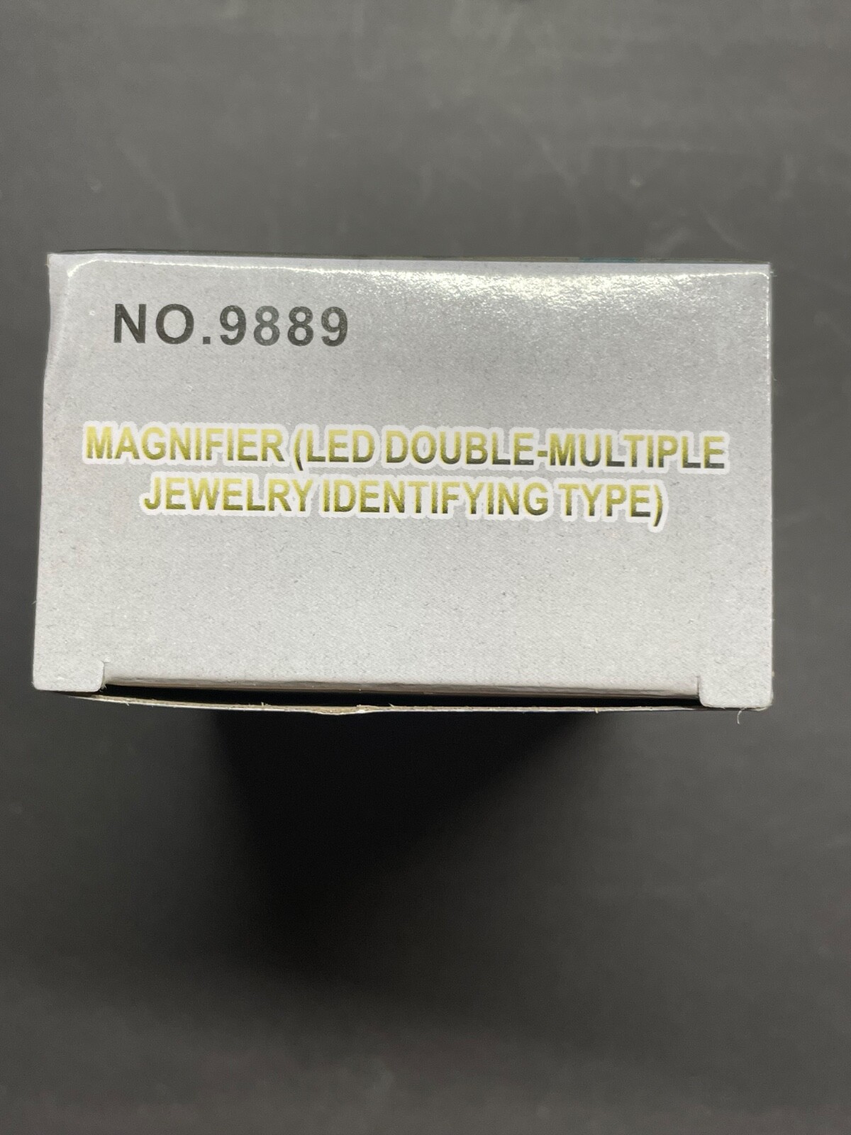 30X & 60X Illuminated Jewelers Loupe Magnifier - Lighted Eye Glass With Case For Detailed Inspection