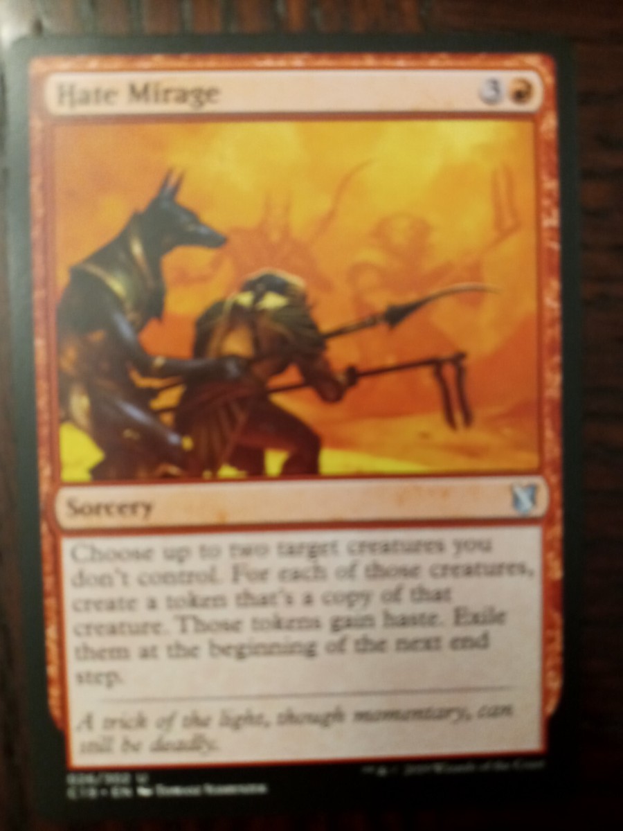 hate cards mtg Hate Mirage [Commander 2019] Magic MTG