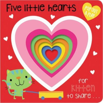 Pop-Out and Play Five Little Hearts by Make Believe Ideas Ltd