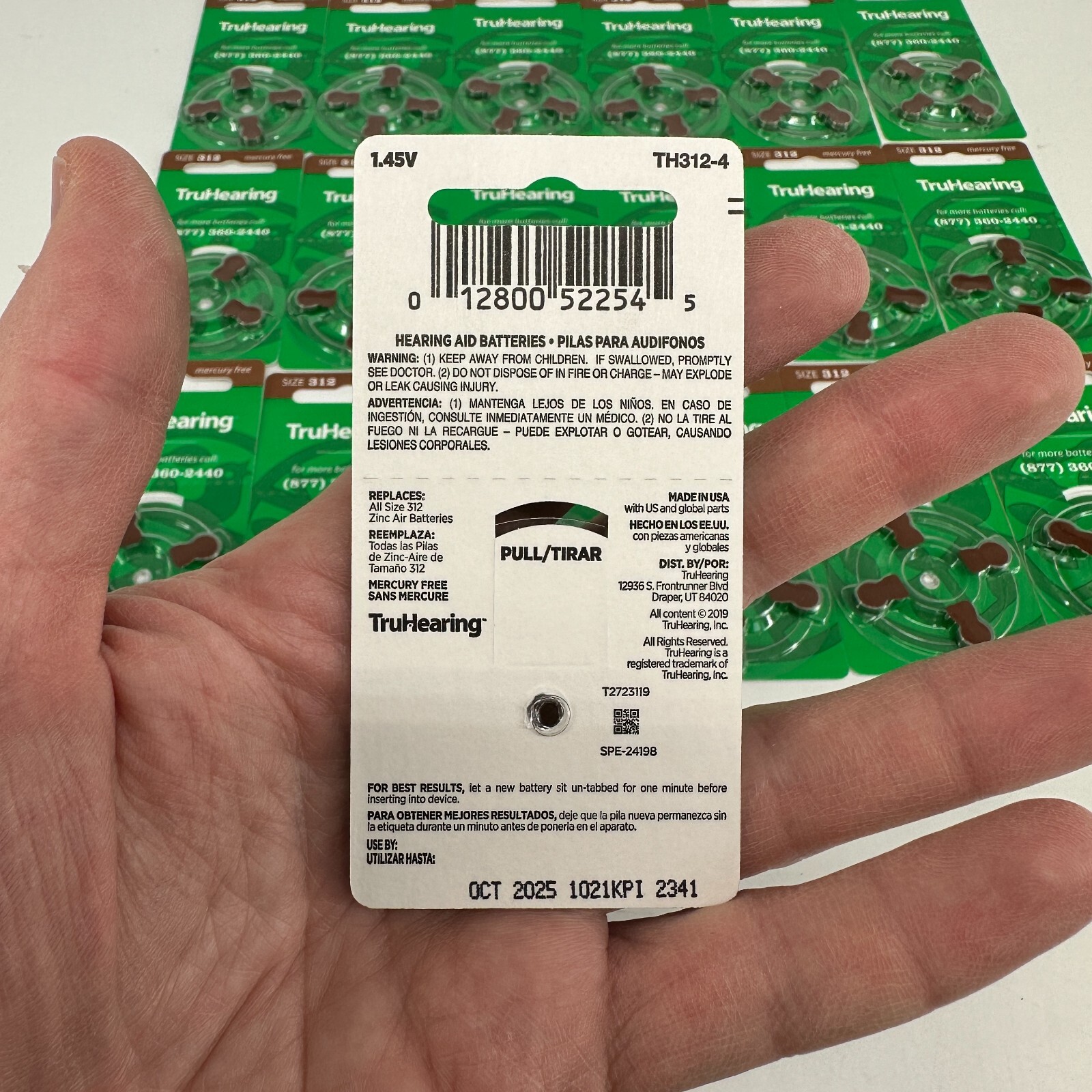 76 TruHearing Size 312 Hearing Aid Batteries (19 Packs Of 4) Expires 102025 12800522545 eBay