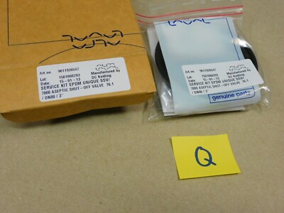 Alfa Laval 9611926547 3'' EPDM UNIQUE SSV SHUTOFF VALVE Service Kit New LOT - Q