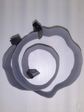 Floppy Flat Ribbon 30" Cable with Slot Connectors 34 pin w/Twisted Cable