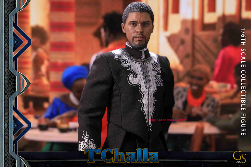 GSTOYS 1/6 The King Of Wakanda Black Panther Collectible