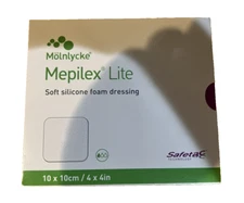 Mepilex Lite Foam Dressing - 2 Boxes of 5 - REF 284190