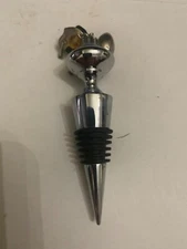 Football Themed Metal Wine Bottle Stopper