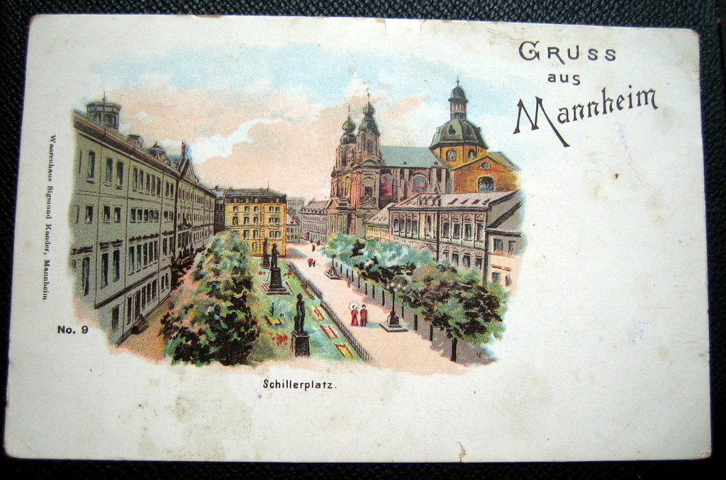 GERMANY GRUSS AUS MANNHEIM | eBay