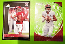 2023 Chronicles Draft Picks Bryce Young RC Lot Clear Vision #1 and Pinnacle #1