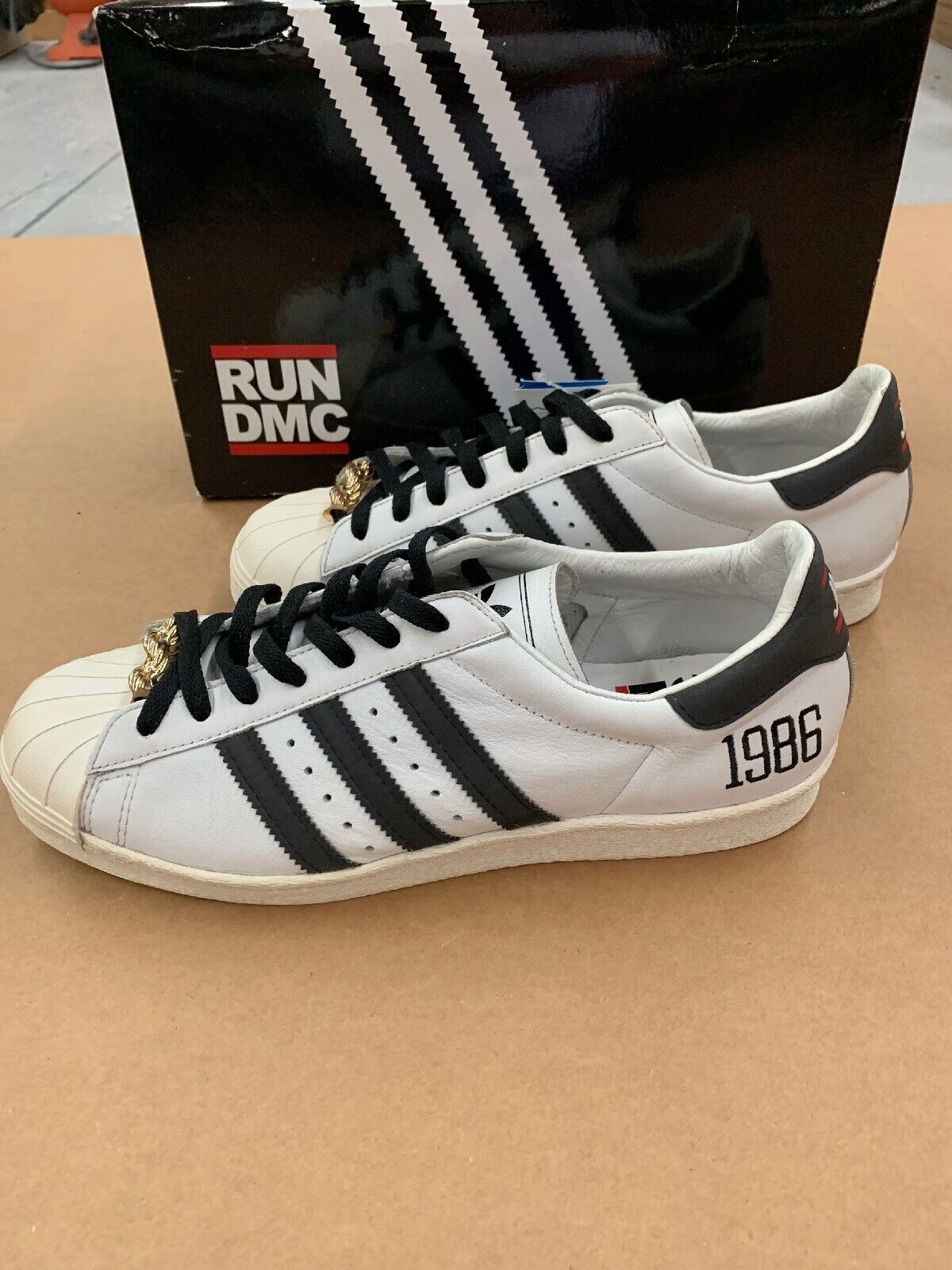 Muchos oasis antecedentes Adidas RUN DMC SUPERSTAR 80s My Adidas 25th. Anniversary 886398343956 | eBay